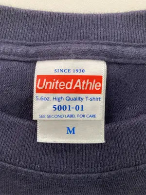 United Athle/ユナイテッドアスレ/Tシャツ/カットソー/トップス/ネイビー/M