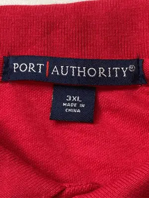 PORT AUTHORITY/ポートオーソリティー/ポロシャツ/トップス/レッド/3XL