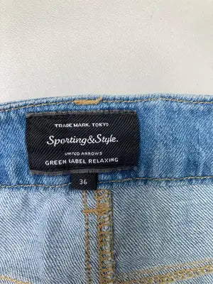 Sporting & Style./デニムスカート/スカート/スカイブルー/36