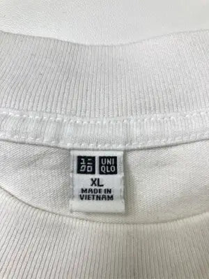 UNIQLO/ユニクロ/Tシャツ/カットソー/トップス/ホワイト/XL