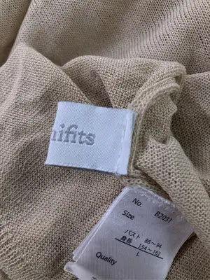 Denifits/Tシャツ/カットソー/トップス/ベージュ/L