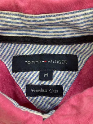 TOMMY HILFIGER/トミーヒルフィガー/シャツ/ブラウス/トップス/ピンク/M