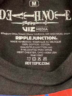 RIPPLEJUNCTION/Tシャツ/カットソー/トップス/ブラック/M