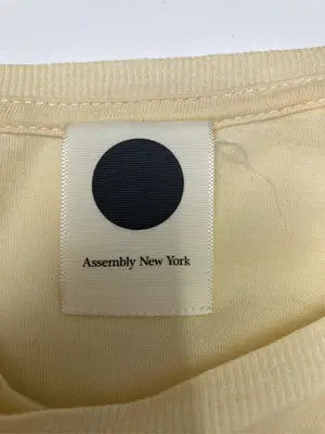 Assembly/Tシャツ/カットソー/トップス/イエロー