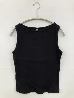 UNIQLO/ユニクロ/タンクトップ/トップス/ブラック/L