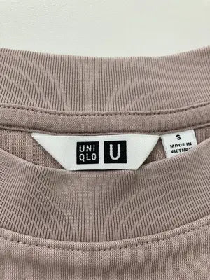 UNIQLO/ユニクロ/Tシャツ/カットソー/トップス/ピンク/S