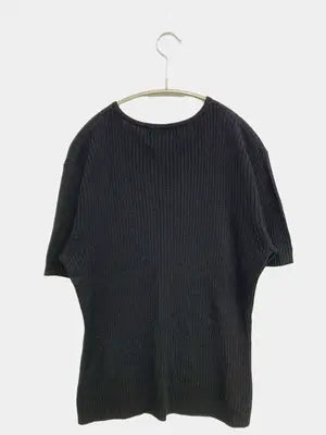 SAG HARBOR/サグハーバー/ニット/セーター/トップス/ブラック/MEDIUM
