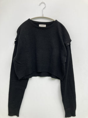 FIG&VIPER/フィグアンドヴァイパー/ニット/セーター/トップス/ブラック/F