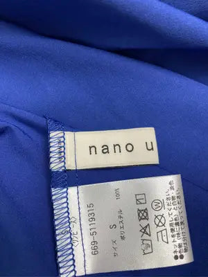 nano UNIVERSE/ナノユニバース/ワンピース/ワンピース/ドレス/ブルー/S