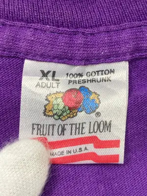FRUIT OF THE LOOM/フルーツオブザルーム/Tシャツ/カットソー/トップス/パープル/XL