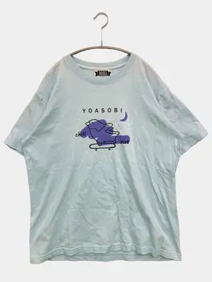 ROIKA/Tシャツ/カットソー/トップス/スカイブルー/L
