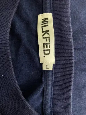 MILK FED./ミルクフェド/Tシャツ/カットソー/トップス/ネイビー/L