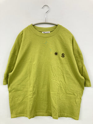 ZARA/ザラ/Tシャツ/カットソー/トップス/ライトグリーン/EUR M/USA M/ MEX 40