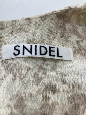 SNIDEL/スナイデル/シャツワンピース/ワンピース/ドレス/ベージュ/1
