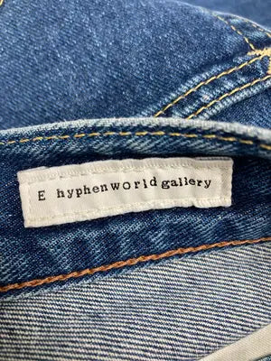 E hyphen world gallery/イーハイフンワールドギャラリー/デニムパンツ/パンツ/ブルー/M