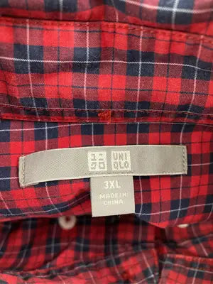 UNIQLO/ユニクロ/シャツ/ブラウス/トップス/レッド/3XL
