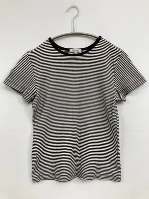 PLST/プラステ/Tシャツ/カットソー/トップス/ブラック/M