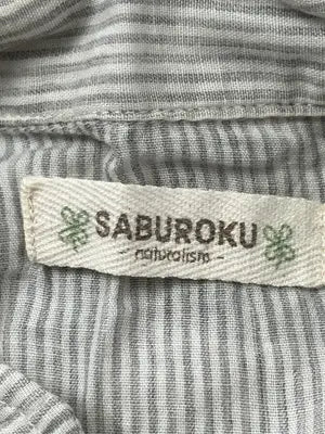 SABUROKU/サブロク/シャツ/ブラウス/トップス/グレー/M