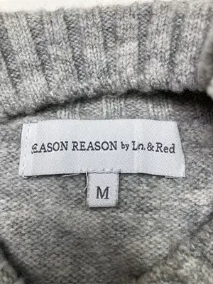 SEASON REASON/シーズンリーズン/ニット/セーター/トップス/グレー/M