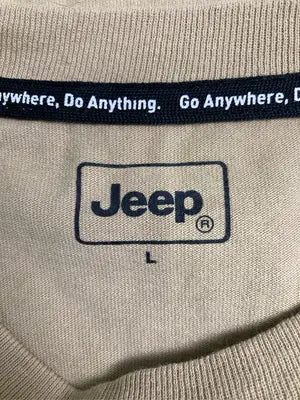Jeep/ジープ/Tシャツ/カットソー/トップス/ベージュ/L