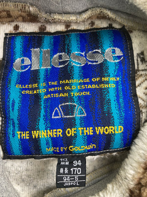 ELLESSE/エレッセ/ニット/セーター/トップス/ベージュ/身長170　胸囲94   94-5  L