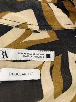 ZARA/ザラ/シャツ/ブラウス/トップス/ブラック/EUR XL/USA XL/MEX 44