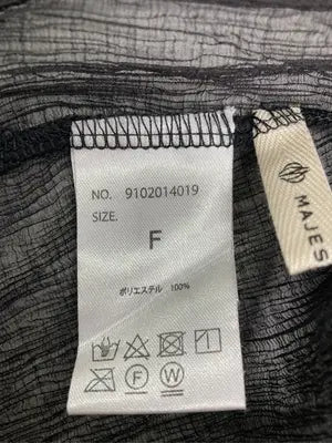 MAJESTIC LEGON/マジェスティックレゴン/Tシャツ/カットソー/トップス/ブラック/F