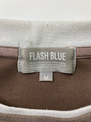 FLASH BLUE/フラッシュブルー/Tシャツ/カットソー/トップス/ベージュ/M