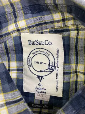 DIESEL-CO./ディーゼル/シャツ/ブラウス/トップス/ネイビー/L