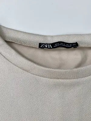 ZARA/ザラ/ワンピース/ワンピース/ドレス/ベージュ/USA L