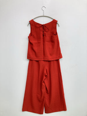 SPIRALGIRL/スパイラルガール/セットアップ/ジャケット/アウター/レッド/上：F　下：1