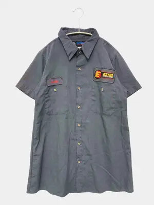 unifirst/シャツ/ブラウス/トップス/グレー/XL-SS