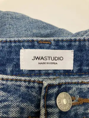 JWASTUDIO/デニムパンツ/パンツ/ブルー/M