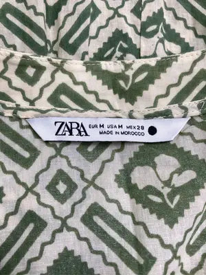 ZARA/ザラ/ワンピース/ワンピース/ドレス/グリーン/M
