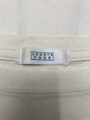 LOWRYS FARM/ローリーズファーム/Tシャツ/カットソー/トップス/アイボリー/F