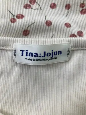 TINA:JOJUN/ティーナジョジュン/キャミソール/トップス/アイボリー/M
