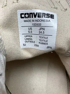CONVERSE/コンバース/スニーカー/シューズ/シルバー/JPN 24.5