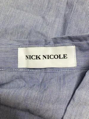 NICK NICOLE/ニックニコル/シャツ/ブラウス/トップス/ブルー