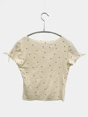 Tシャツ/カットソー/トップス/アイボリー/F