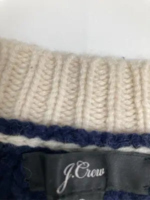 J.CREW/ジェイクルー/ニット/セーター/トップス/ネイビー/S