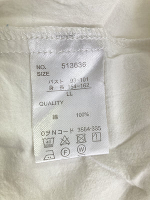 SEASON REASON by Lin&Red/シーズンリーズンバイリンアンドレッド/シャツ/ブラウス/トップス/ホワイト/LL