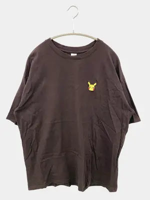 POKEMON/Tシャツ/カットソー/トップス/ブラウン/L