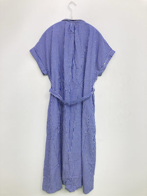 MELROSE/メルローズ/シャツワンピース/ワンピース/ドレス/ブルー