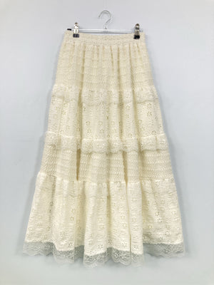 ロングスカート/スカート/アイボリー
