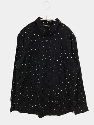UNIQLO/ユニクロ/シャツ/ブラウス/トップス/ブラック/L
