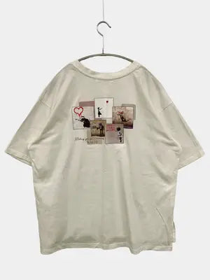 BRANDALISED/Tシャツ/カットソー/トップス/ホワイト/M
