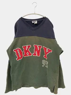 DKNY JEANS/ディーケーエヌワイジーンズ/スウェット/トップス/ブラック/S