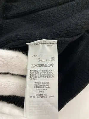 無印良品/ムジルシリョウヒン/カーディガン/ボレロ/トップス/ブラック/L