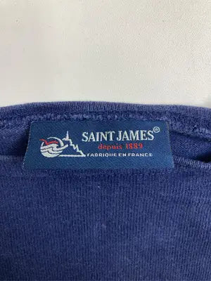 SAINT JAMES/セントジェームス/Tシャツ/カットソー/トップス/ネイビー/XS