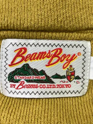 BEAMS BOY/ビームスボーイ/カーディガン/ボレロ/トップス/イエロー/BOY